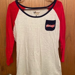 Budweiser Baseball Tee